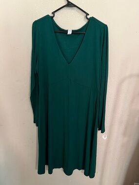 Old Navy | Dresses | Green Polka Dot Dress | Poshmark